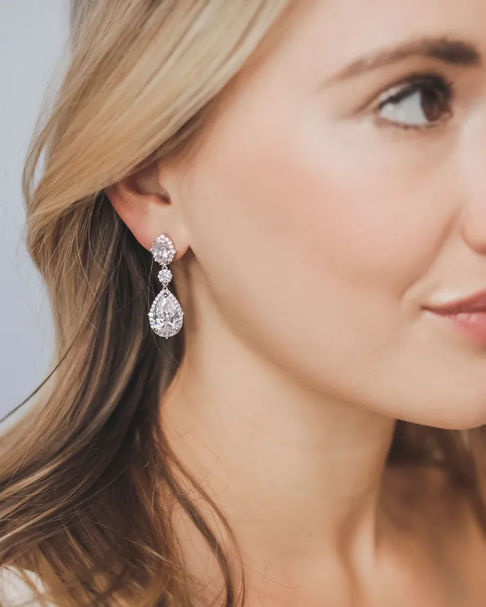 Earrings Emerson CZ Earrings Dareth Colburn 