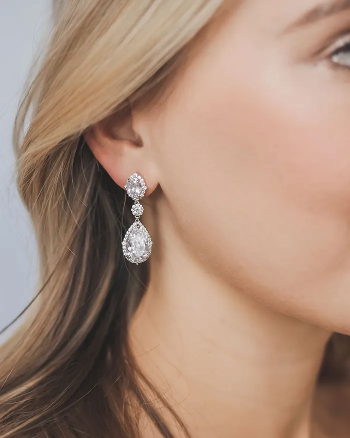 Earrings Emerson CZ Earrings Dareth Colburn 