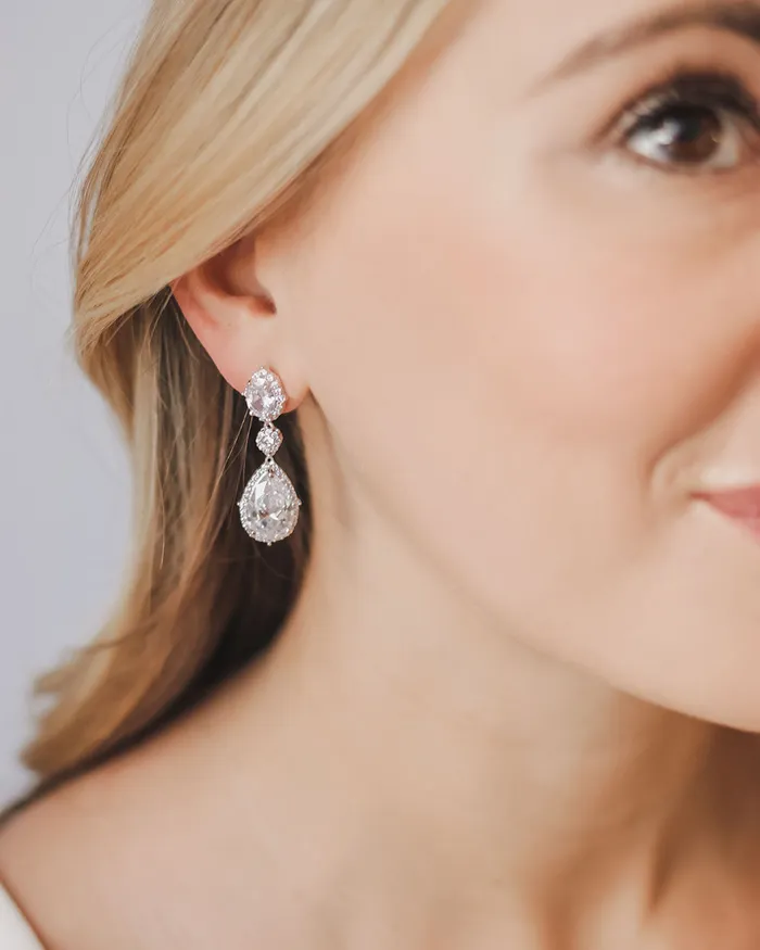 Earrings Emerson CZ Earrings Dareth Colburn 