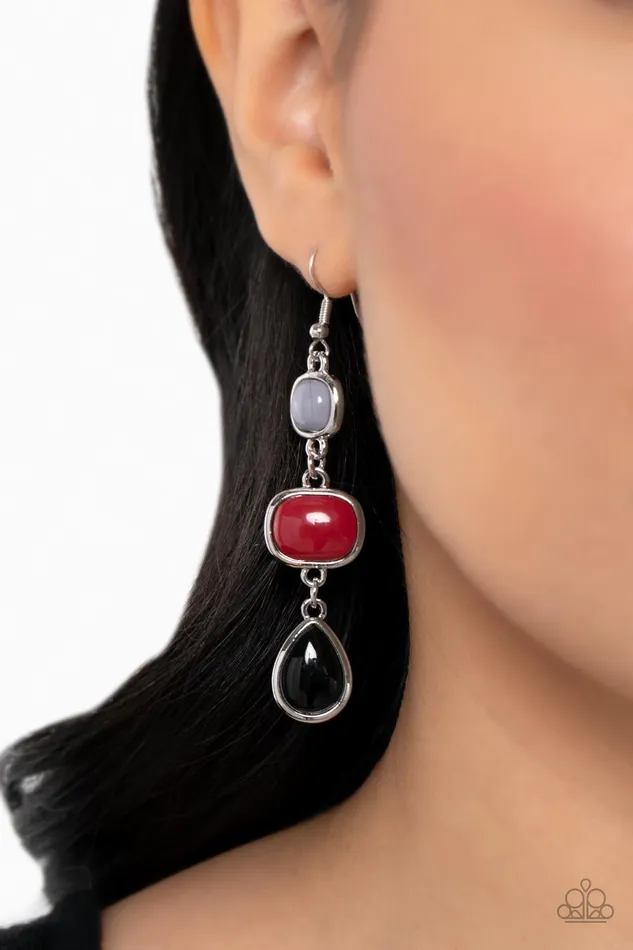 Earrings Fashion Frolic Multicolor Paparazzi Earrings All Eyes On U Jewelry Paparazzi Accessories