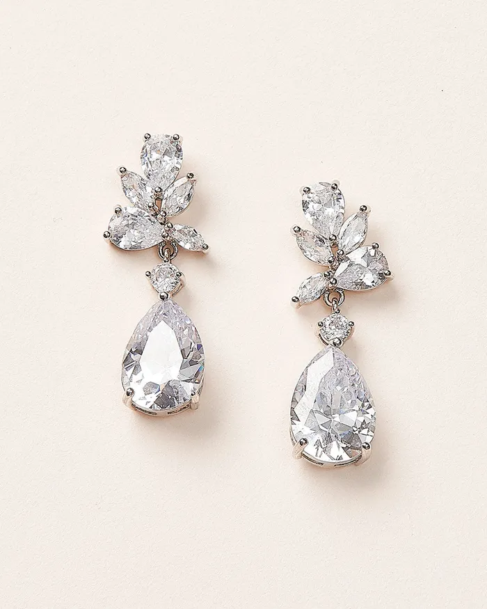Earrings Madison CZ Dangle Earrings Dareth Colburn 