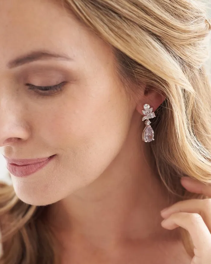 Earrings Madison CZ Dangle Earrings Dareth Colburn 