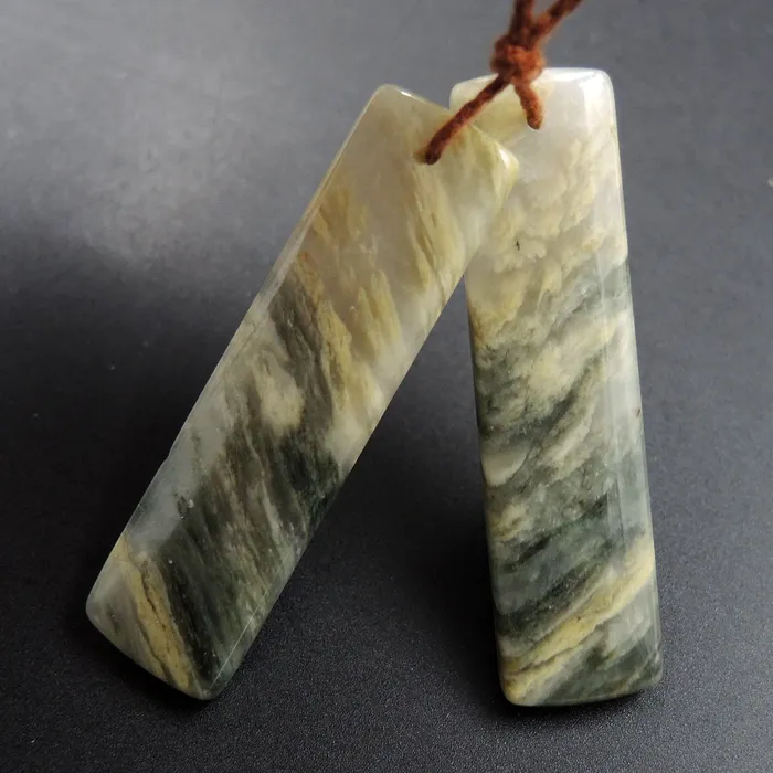 Earrings Natural Green Cloudy Quartz Rectangle Cabochon Cab Pair Drilled Gemstone Pair Matched Earrings Natural Stone Bead Pair E2998 Intrinsic Trading Earrings Natural Green Cloudy Quartz Rectangle Cabochon Cab Pair Drilled Gemstone Pair Matched Earrings Natural Stone Bead Pair E2998 Intrinsic Trading