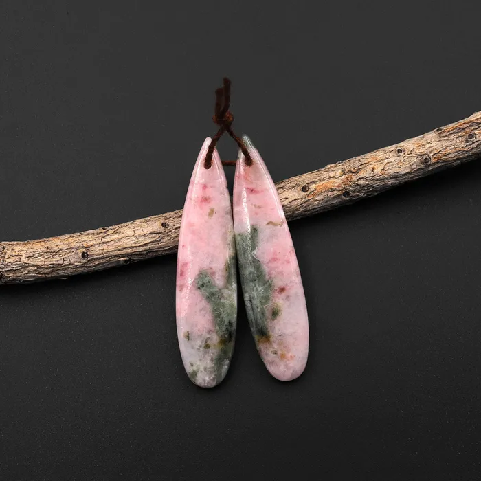 Earrings Rare Natural Nevada Lapis Earring Pair Teardrop Matched Earthy Pink Green Gemstone Beads A22 Intrinsic Trading Earrings Rare Natural Nevada Lapis Earring Pair Teardrop Matched Earthy Pink Green Gemstone Beads A22 Intrinsic Trading