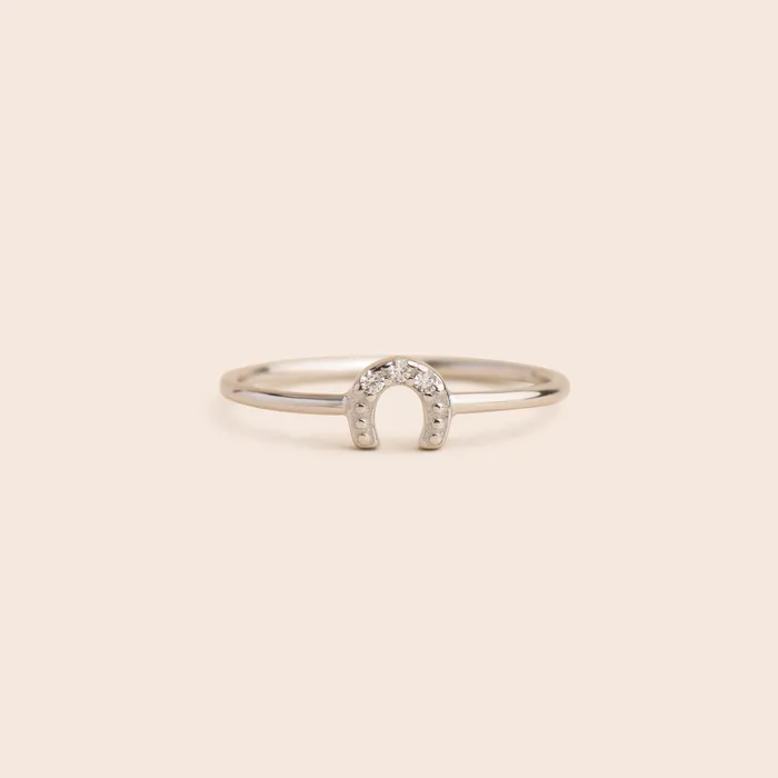 Gemlet Rings Horseshoe Ring