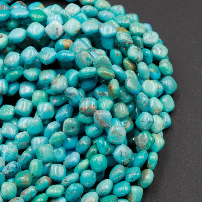 Genuine 100 Natural Turquoise 6mm Diamond Kite Square Cushion Beads Uniformed High Quality Blue Gemstone Good For Earrings 16 Strand Intrinsic Trading Earrings