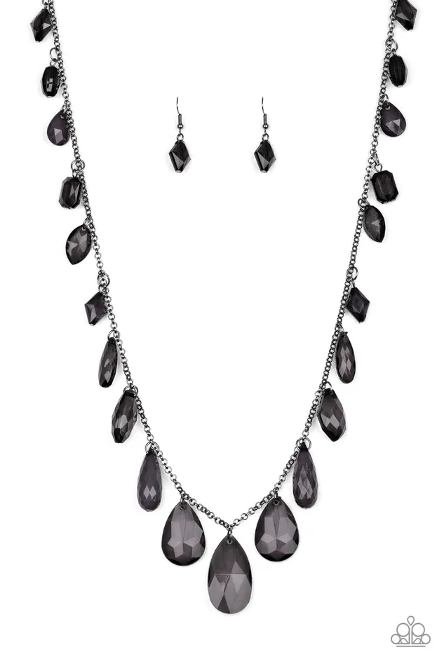 GLOW And Steady Wins The Race Black Paparazzi Necklace All Eyes On U Jewelry Paparazzi Accessories Necklaces GLOW And Steady Wins The Race Black Paparazzi Necklace All Eyes On U Jewelry Paparazzi Accessories Necklaces