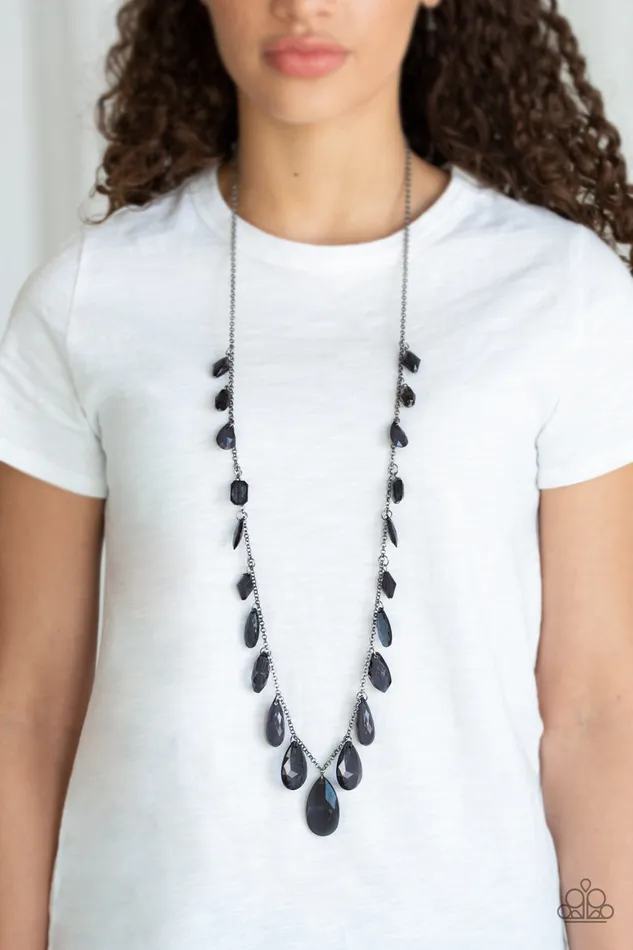 GLOW And Steady Wins The Race Black Paparazzi Necklace All Eyes On U Jewelry Paparazzi Accessories Necklaces GLOW And Steady Wins The Race Black Paparazzi Necklace All Eyes On U Jewelry Paparazzi Accessories Necklaces