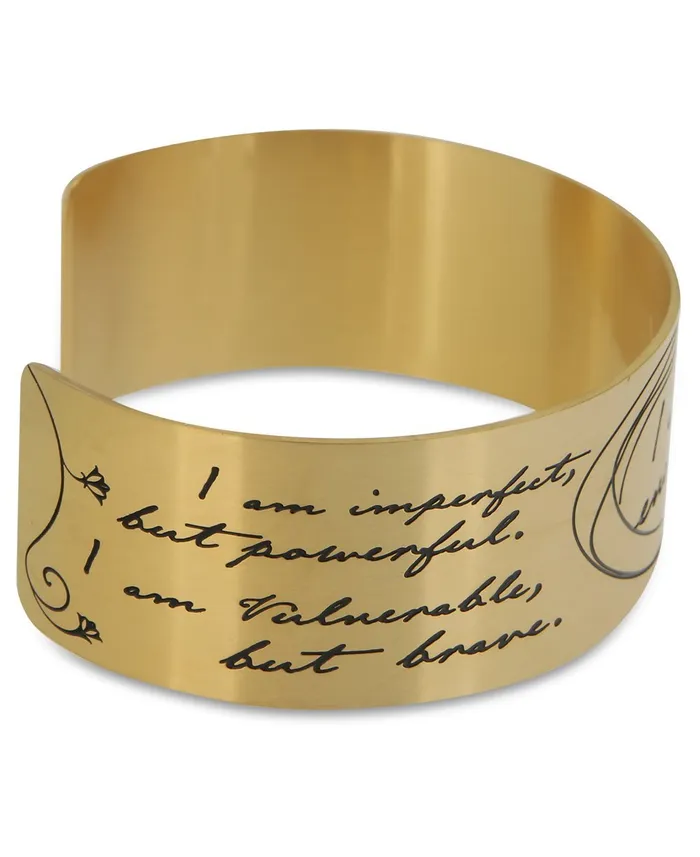 Gold Plated I Am Enough Wide Cuff Bracelet Buddha Groove Bracelets Gold Plated I Am Enough Wide Cuff Bracelet Buddha Groove Bracelets