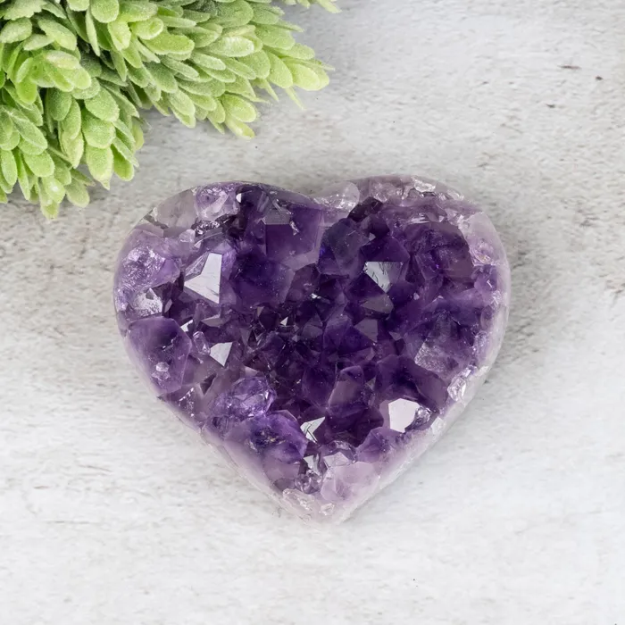 InnerVision Crystals Amethyst Heart 250 g 77x69mm Necklaces