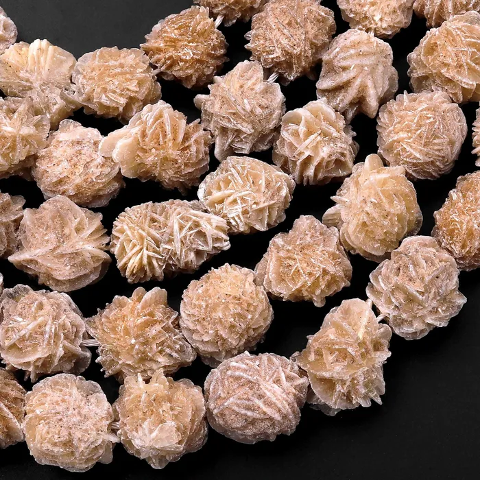 Intrinsic Trading Earrings Natural Selenite Desert Rose Beads Raw Organic Freeform Druzy Gemstone Good for Earrings 155 Strand Intrinsic Trading Earrings Natural Selenite Desert Rose Beads Raw Organic Freeform Druzy Gemstone Good for Earrings 155 Strand