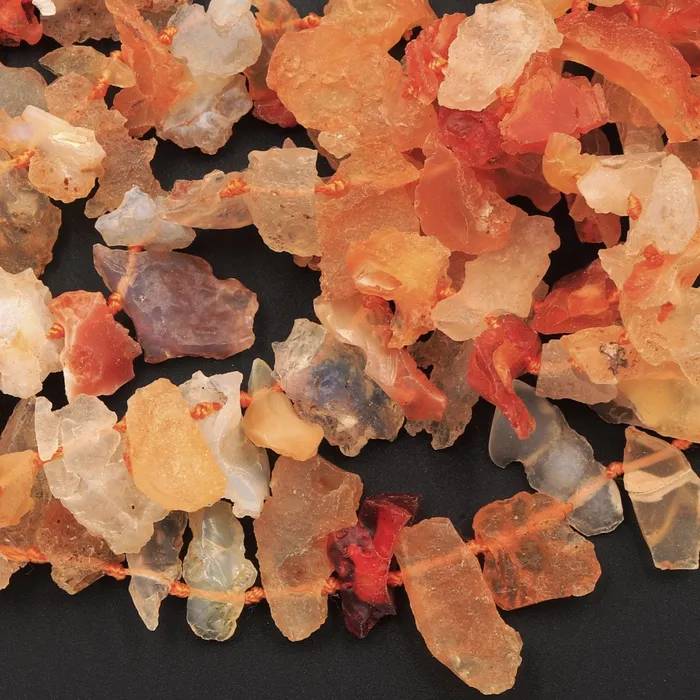 Intrinsic Trading Necklaces Mexican Fire Opal Beads Drusy Druzy Freeform Teardrop Petal Nugget Raw Rough Organic Cut Top Side Drilled Pendant Focal Bead 16 Strand Intrinsic Trading Necklaces Mexican Fire Opal Beads Drusy Druzy Freeform Teardrop Petal Nugget Raw Rough Organic Cut Top Side Drilled Pendant Focal Bead 16 Strand