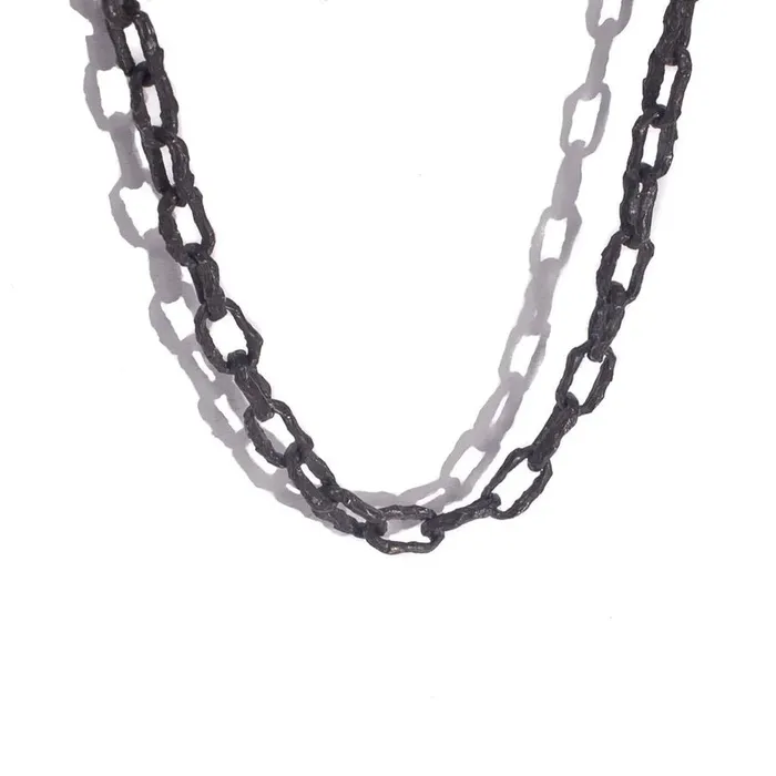 JewelryLab Necklaces ULA NECKLACE OXIDIZED 925 STERLING SILVER