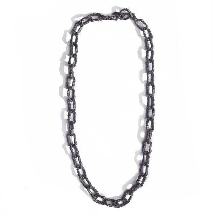 JewelryLab Necklaces ULA NECKLACE OXIDIZED 925 STERLING SILVER