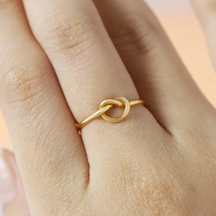 LOULOUROSE Knotted Heart Ring Rings