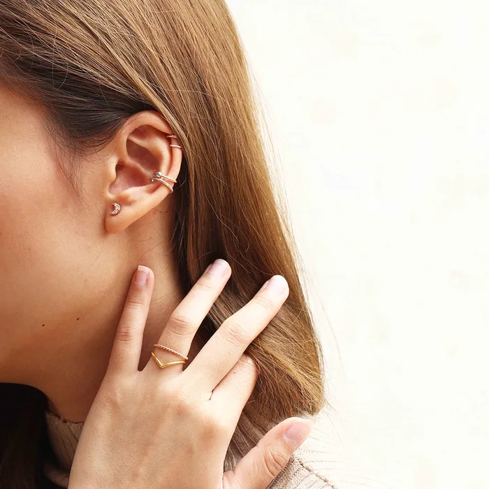 LOULOUROSE Moonlight Ear Cuff Earrings