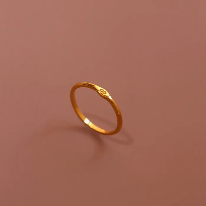 LOULOUROSE Rings Quadrum Signet Ring