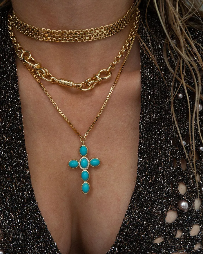 Luv Aj Horsebit Necklace Silver Necklaces Luv Aj Horsebit Necklace Silver Necklaces