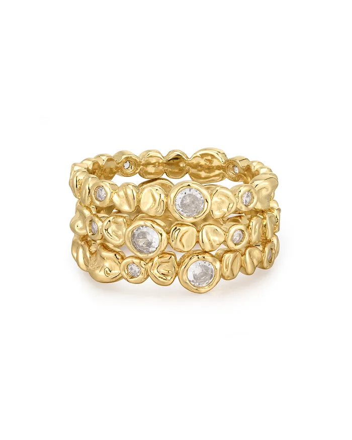 Luv Aj Rings The Eclectic Stud Ring Set