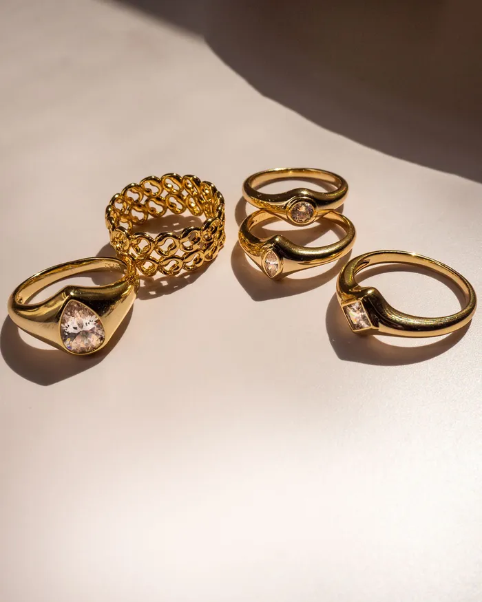 Luv Aj Rings The Poire Bezel Ring
