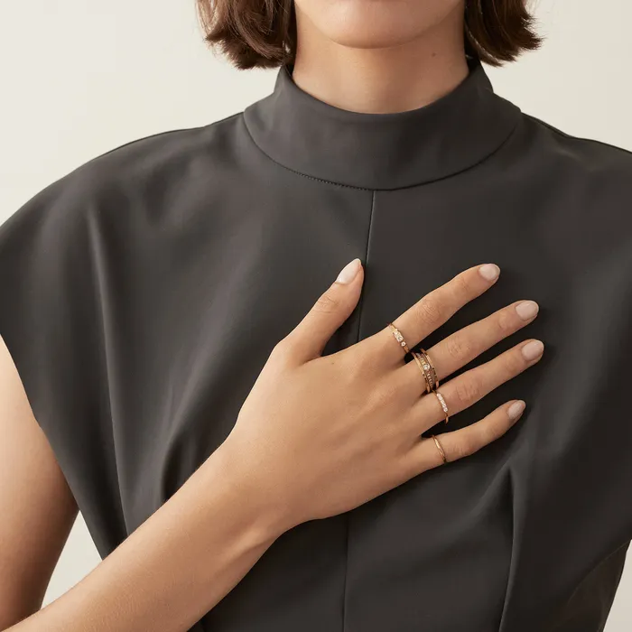 miabijoux Rings Plain stacking ring