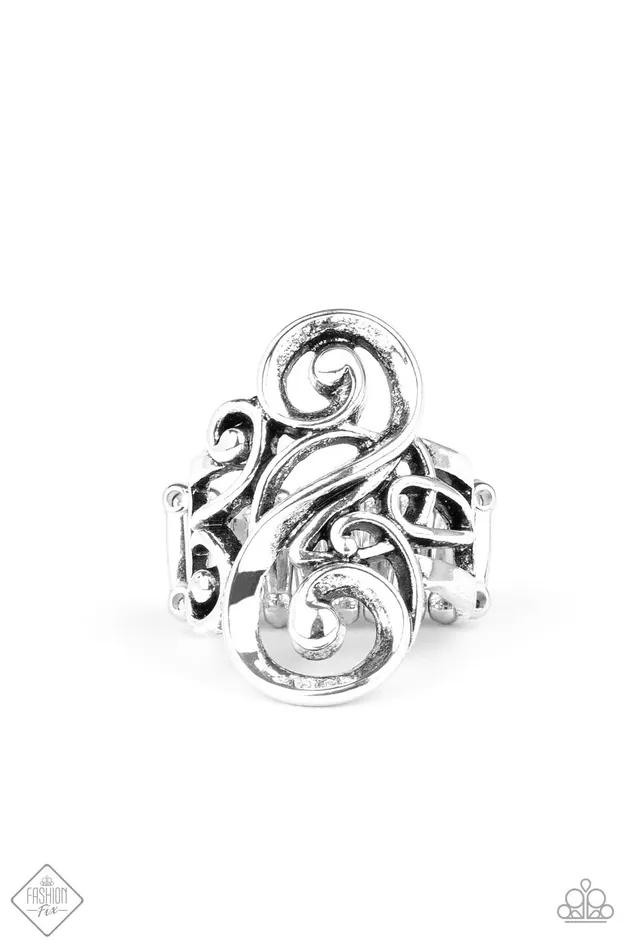 Musical Motif Silver Paparazzi Ring All Eyes On U Jewelry Paparazzi Accessories Rings Musical Motif Silver Paparazzi Ring All Eyes On U Jewelry Paparazzi Accessories Rings