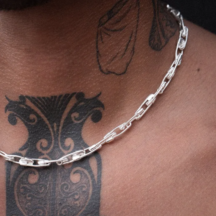 Necklaces ATLAS NECKLACE 925 STERLING SILVER JewelryLab