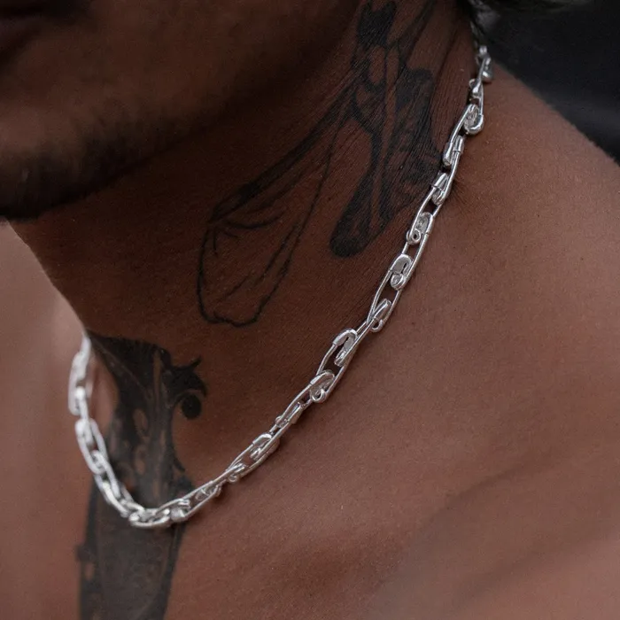 Necklaces ATLAS NECKLACE 925 STERLING SILVER JewelryLab