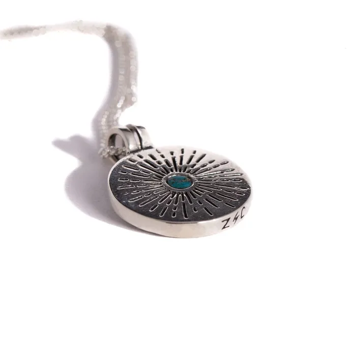 Necklaces HANU PENDANT 925 STERLING SILVER Jess Zabala Jewelry