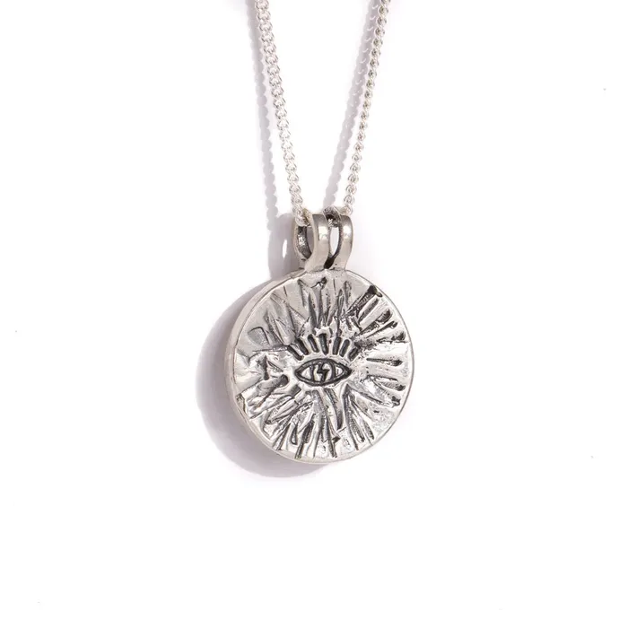 Necklaces HANU PENDANT 925 STERLING SILVER Jess Zabala Jewelry