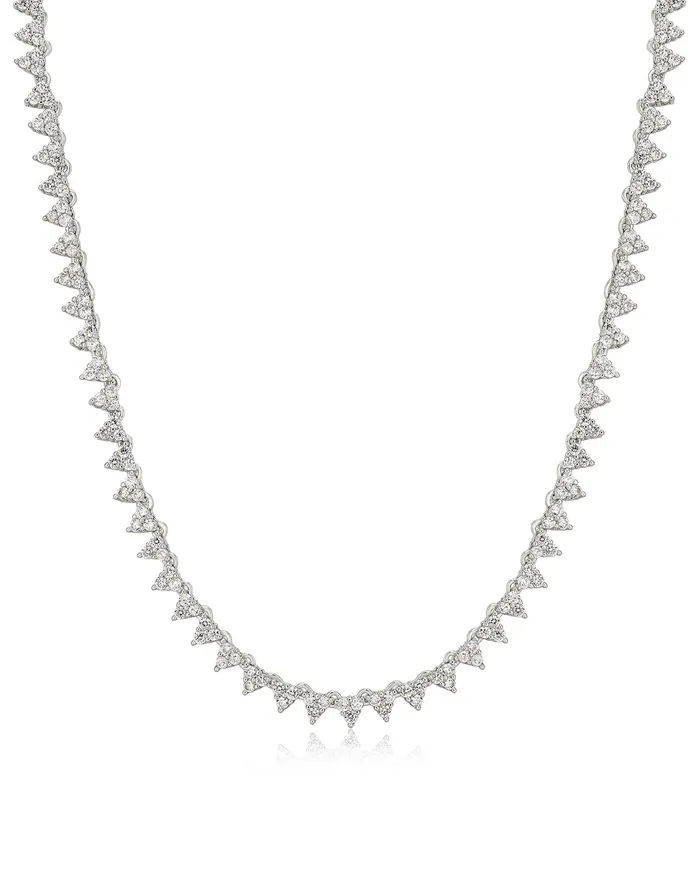 Necklaces Luv Aj The Isabelle Stud Tennis Necklace Necklaces Luv Aj The Isabelle Stud Tennis Necklace