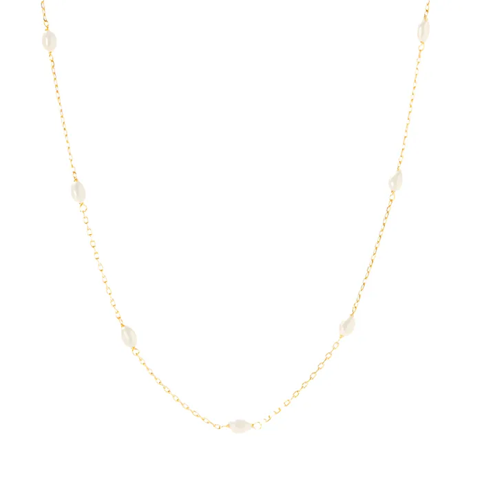 Necklaces Suetables Pearl By the Yard Necklace
