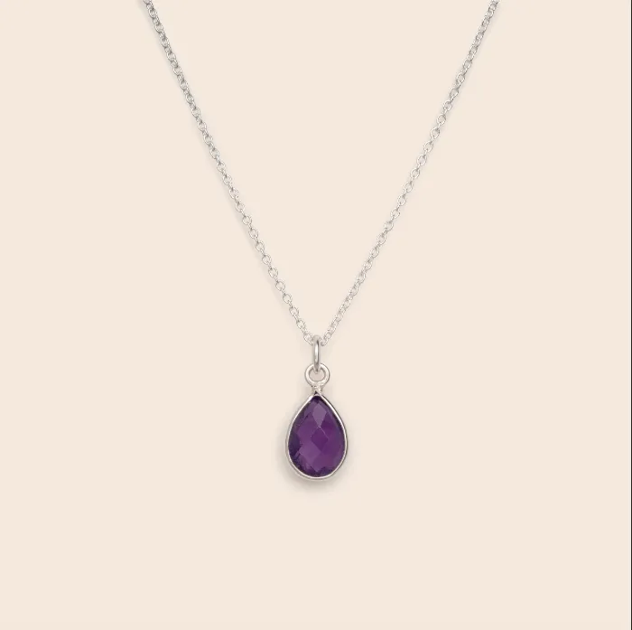 Necklaces Teardrop Necklace Gemlet