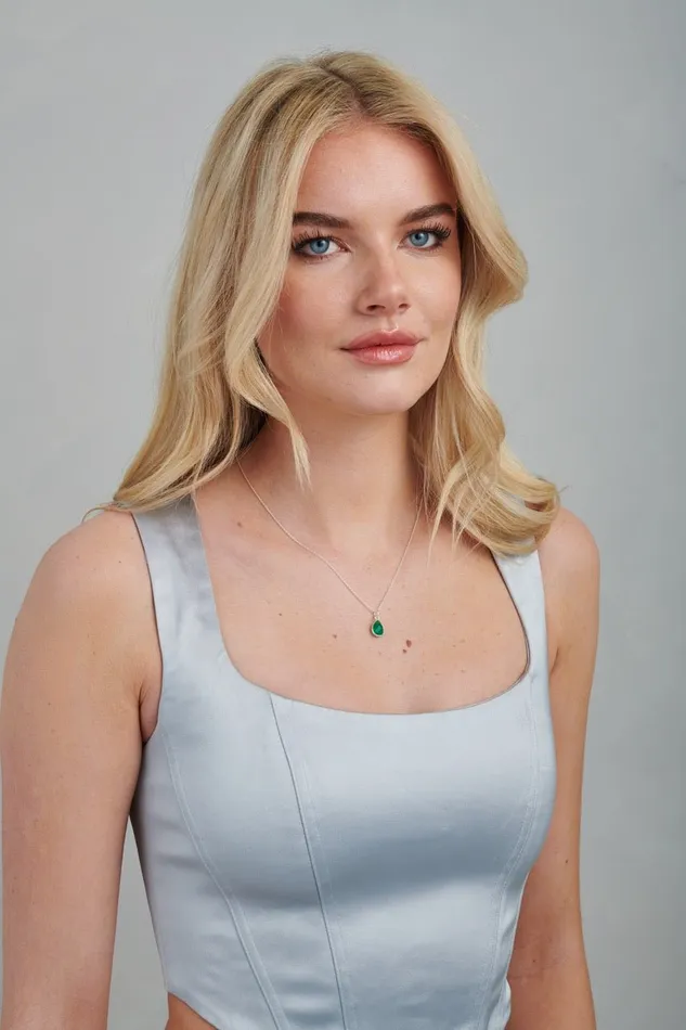 Necklaces Teardrop Necklace Gemlet Necklaces Teardrop Necklace Gemlet