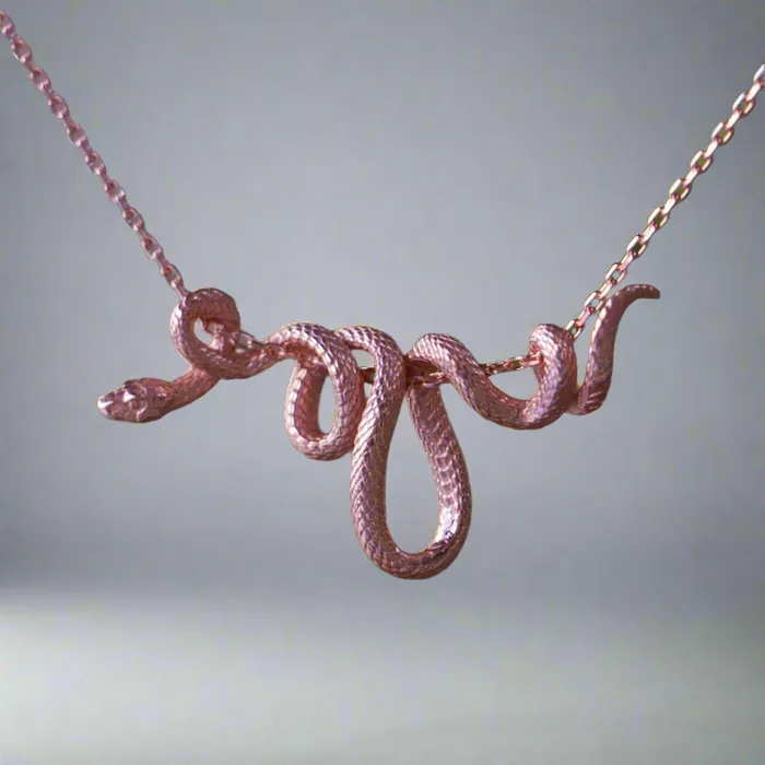 Necklaces Viking Trinkets Ragnars Memoir Winding Snake Necklace