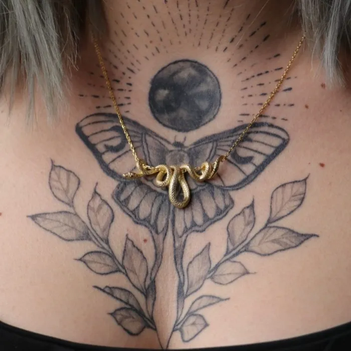 Necklaces Viking Trinkets Ragnars Memoir Winding Snake Necklace