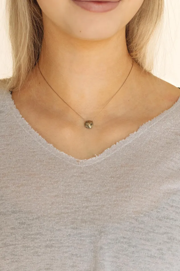 Pyrite Enneagram Necklace for Type Eight SoulKu Necklaces