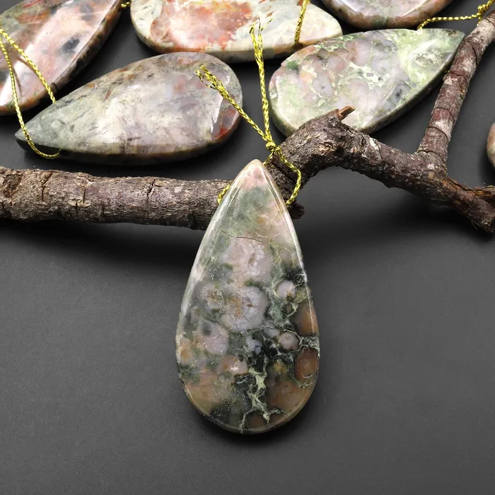 Real Genuine Natural Dinosaur Coprolite Dung Teardrop Pendant A4 Intrinsic Trading Necklaces Real Genuine Natural Dinosaur Coprolite Dung Teardrop Pendant A4 Intrinsic Trading Necklaces