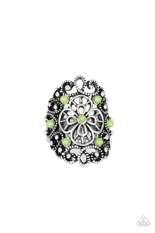 Rings All Eyes On U Jewelry Paparazzi Accessories Floral Fancies Green Paparazzi Ring Rings All Eyes On U Jewelry Paparazzi Accessories Floral Fancies Green Paparazzi Ring