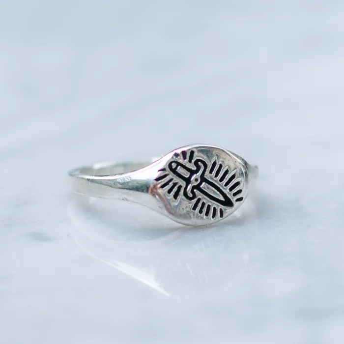 Rings KILL ME SOFTLY RING XS 925 STERLING SILVER JewelryLab