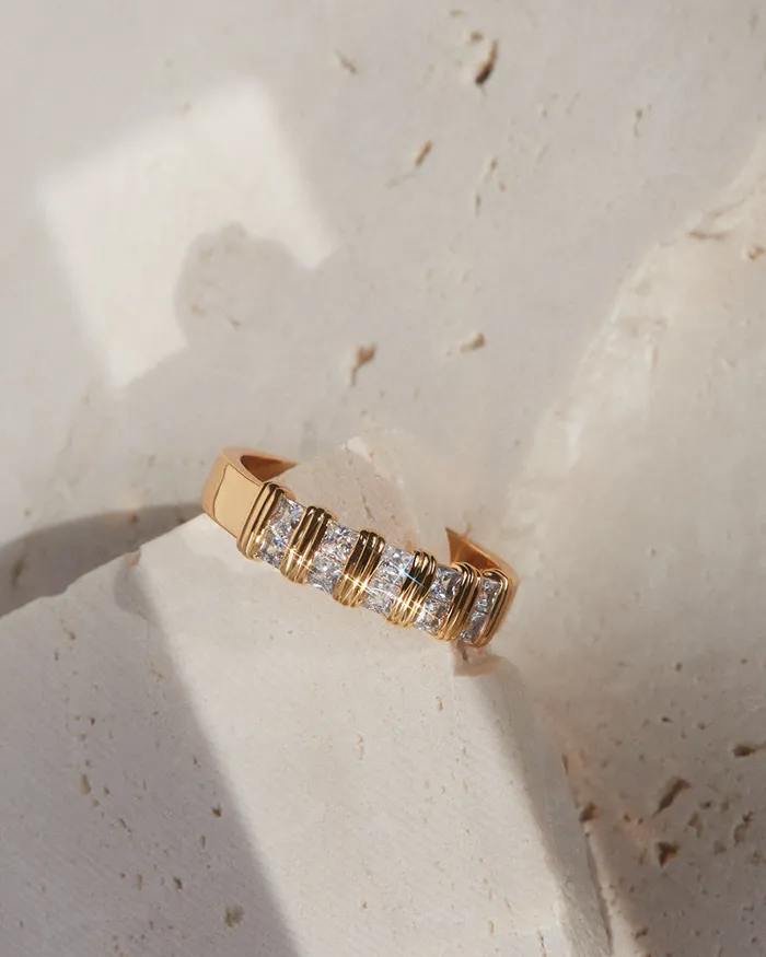 Rings Luv Aj Remy Princess Cut Band Rings Luv Aj Remy Princess Cut Band