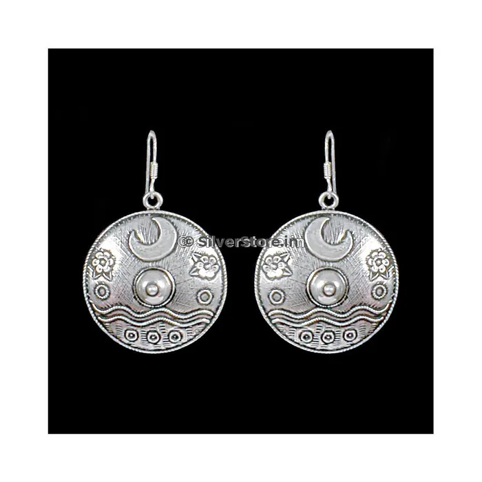 silversrorein Earrings Antique Silver Earring