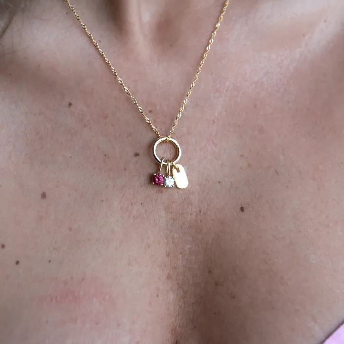 Suetables Charm Necklaces Charm Enhancer