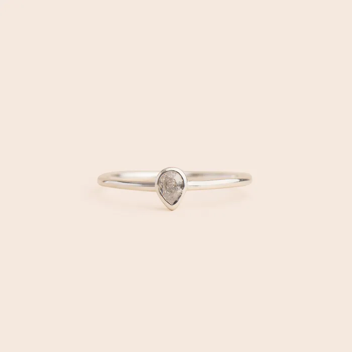 Teardrop Ring Gemlet Rings