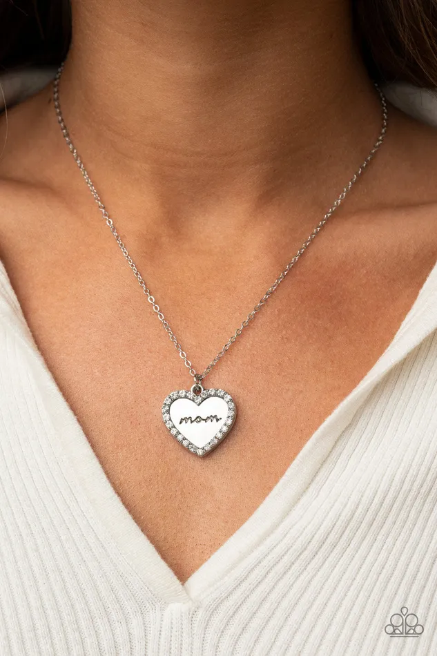 The Real Boss White Paparazzi Necklace All Eyes On U Jewelry Paparazzi Accessories Necklaces