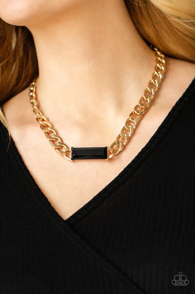 Urban Royalty Gold Paparazzi Necklace All Eyes On U Jewelry Paparazzi Accessories Necklaces
